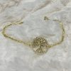 Lebensbaum Armband Gold